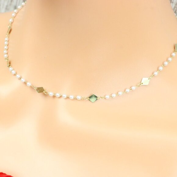 "Minimalist Necklace Chain, Elegant Jewelry for Women & Girls | MLCRC1792 - Picture 8 of 10